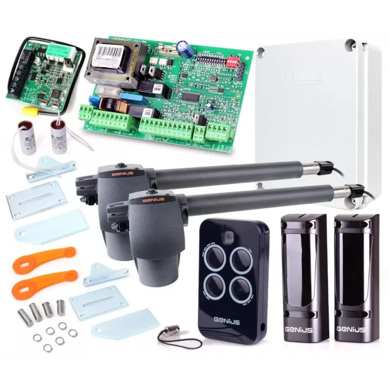 Genius G-Bat 400 kit for 8m double-leaf gates