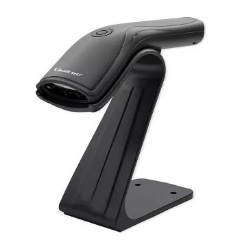 Stationary barcode reader QOLTEC 50852 1D scanning with USB interface