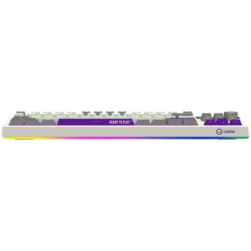 LORGAR KBP70TKLW, Wireless TKL Mechanical Gaming Keyboard Pro, Beige, EN layout