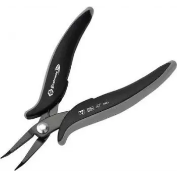 ESD Tweezer c.k tools T3892 45° Bent 152 mm – antistatic precision tweezer