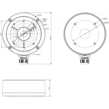 HIKVISION DS-1280ZJ-S BLACK BOX