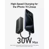 Powerbank 545 NANO 30W 10000mAh Built-In USB-C cable, black