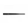 Network antenna TELTONIKA PR1URF51, 5 dBi, 2.4–2.4835 GHz, RP‑SMA male, 50 Ω, linear polarization, 195 mm, black