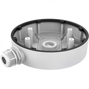 Junction box LEVELONE CAS-7360 for dome camera FCS-3096v2, white, 120×120×37.2 mm