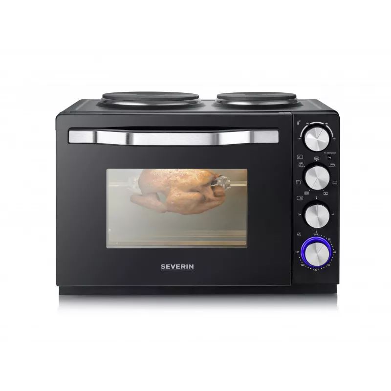 Toaster Oven Severin TO 2074 30L 2500W Black Grill
