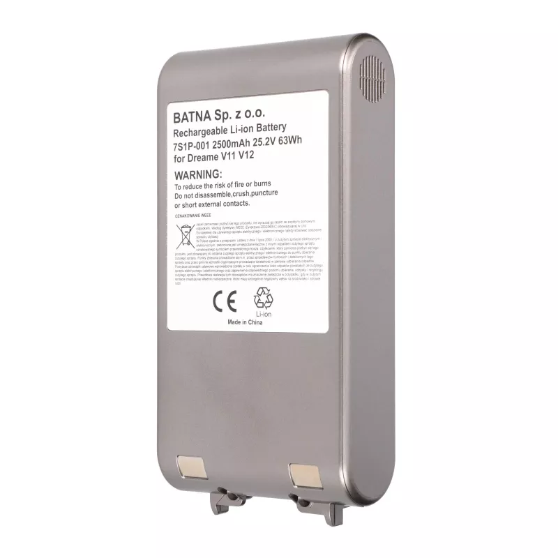 Replacement Battery Extralink for Dreame V11 V12 V11SE V12Pro 2500mAh Li-ion
