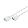 Digitus Serial Connection Cable [1x D-SUB-Socket 9pol. - 1x D-SUB-Socket 9pol.] 2.00 m Beige (AK-610106-020-E)