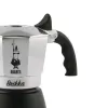 Bialetti Brikka 2023 moka pot, 4 cups (0.17 L), black/stainless steel