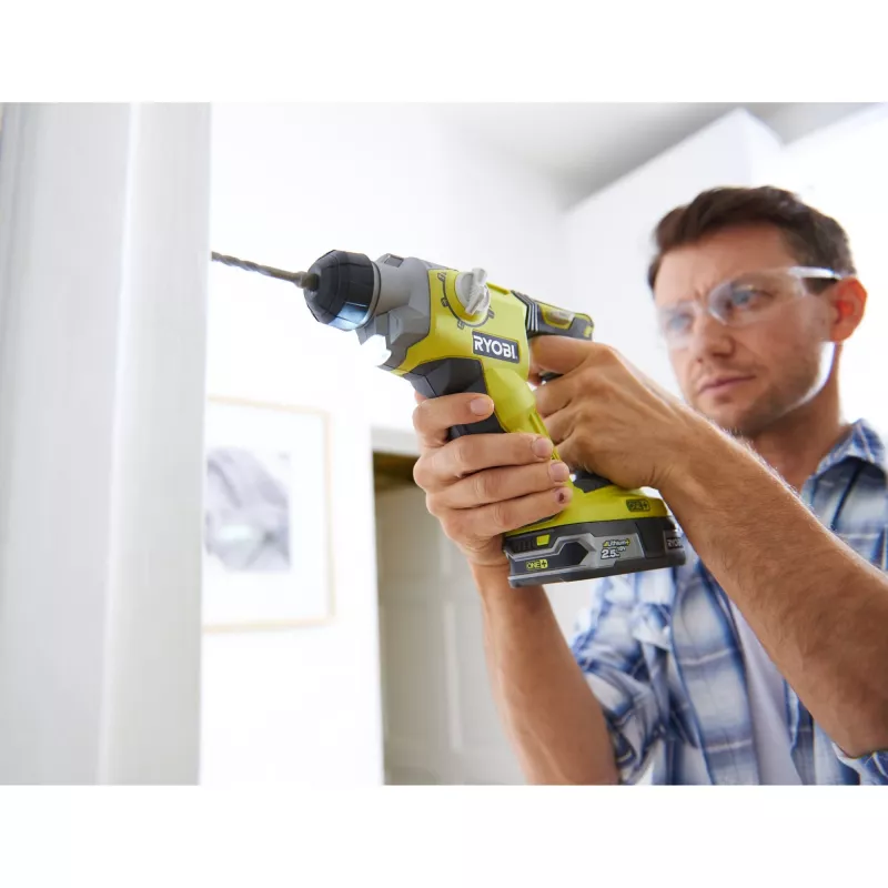 Hammer drill (pneumatic) SDS + 18V, without battery and charger RYOBI