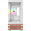 PC Micro Tower case THERMALTAKE View 170 WS ARGB Snow — Micro ATX, white, 2x120mm side, 1x120mm rear, PSU bottom, supports 2.5 inch/3.5 inch