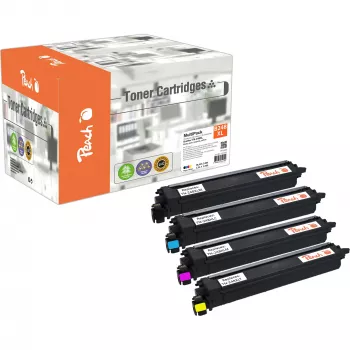 Peach Toner Brother TN-248XL DCP-L-3520 MultiPack new Chip compatible - compatible