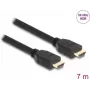 DeLOCK High Speed HDMI Cable 48 Gbps 8K 60 Hz black 7 m