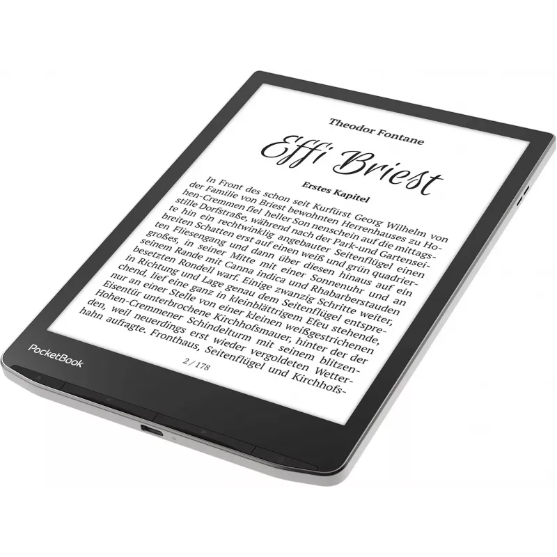 E-book reader PocketBook InkPad 4 7.8 inch E Ink Carta, 32 GB, Wi‑Fi, Black/Silver