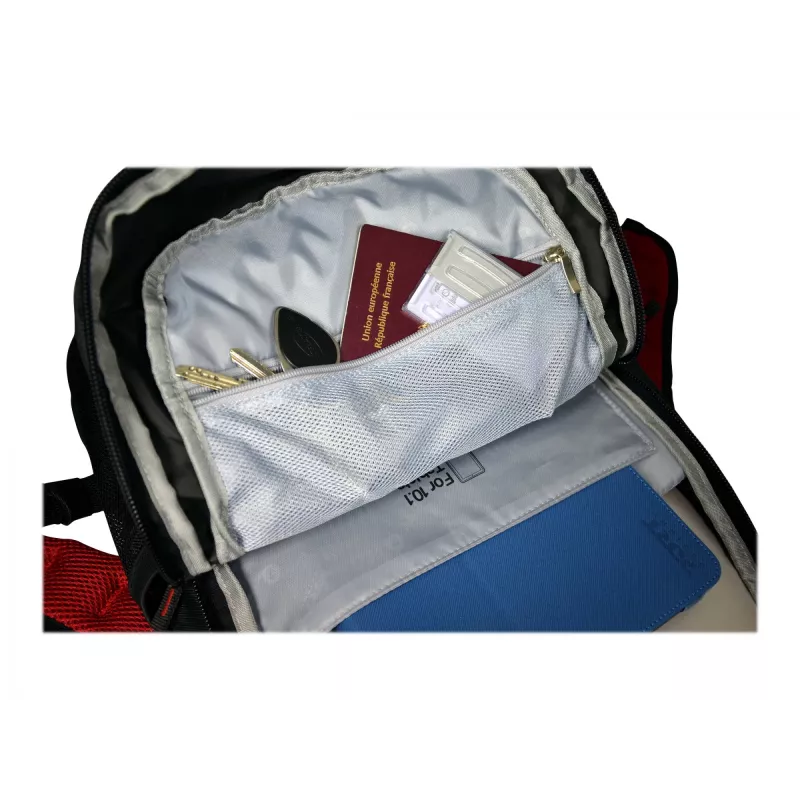 Port Designs Houston backpack Casual backpack Black Nylon, Polyester