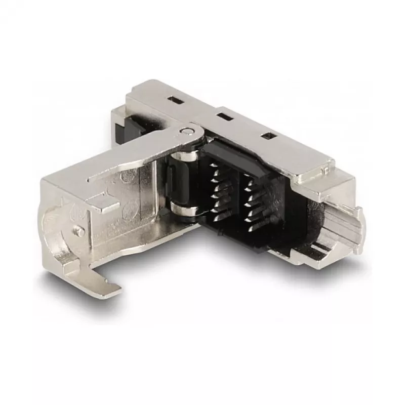 DeLOCK RJ45 plug to LSA Cat.6A toolfree with strain relief