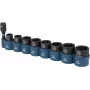 Makita E-16639 - impact socket set 3/8 8-piece | incl. Adapter 1/4 (E-16639)