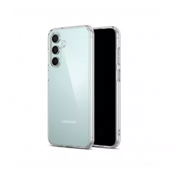 PEDEA Soft TPU Case for Samsung Galaxy A55 5G Transparent - > Highlights- Weiches and elastisches TPU Backcover- Schlagfester sowie stoßfester Schutz