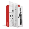 Tripod selfie stick Crong CRGSGU1BLK aluminium Bluetooth with foldable legs and phone mount