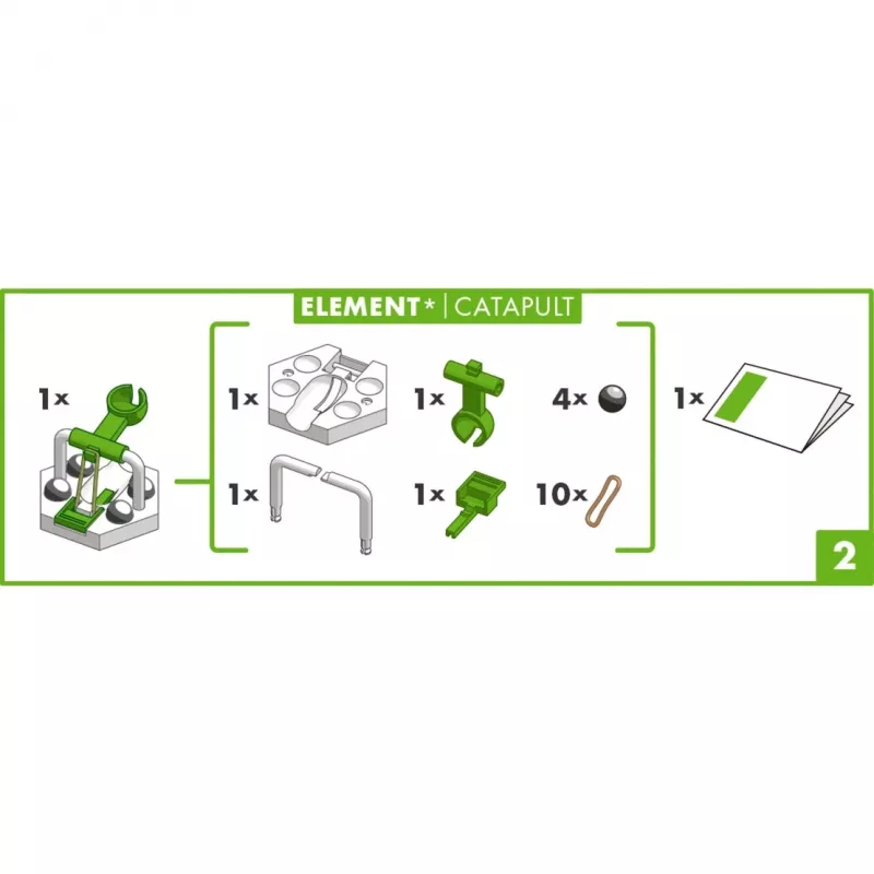 GraviTrax Extension Catapult-Marble Run STEM, Building and Construction Toys for Kids Age 8 Years +