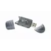 USB 2.0 Card Reader Gembird FD2-SD-1 — MMC/SD/SDHC/SDXC, 73×30×10 mm, 13 g, Black