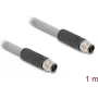 Sensor/Actuator Cable DeLOCK 80532 1m RST M12 Grey