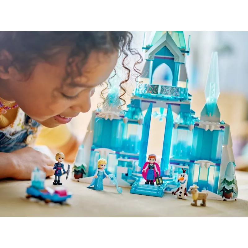 Construction toy LEGO Disney Princess Elsa's Winter Palace 43244 — building set for imaginative play