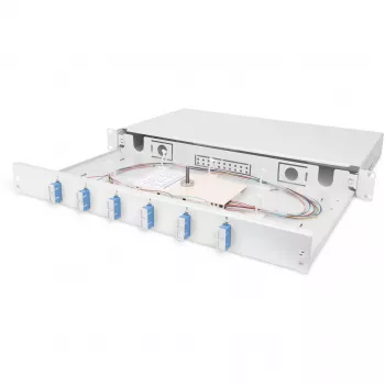 Fiber Optic Splice Box Digitus DN-96320/9 SC OS2 51.5 cm Grey