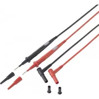 VOLTCRAFT Safety Test Lead 1.00 m Black, Red MS-7 (VC-10982495)