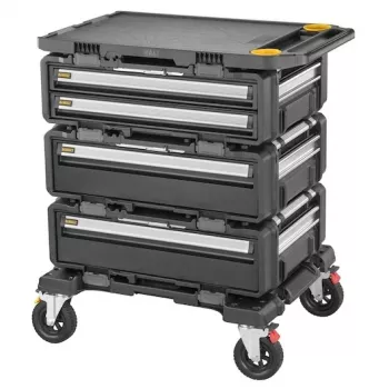 Tool box DeWalt DWST60510-1 metal and plastic, black/yellow, portable storage case