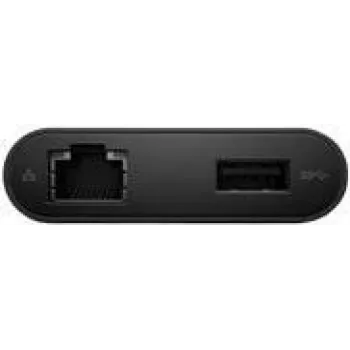Dell DA200 - External Videoadapter - USB-C - D-Sub, HDMI - Black - for Inspiron 17 77XX, Latitude 3590, 7389 2-in-1, 73XX, Precision 5520, XPS 12 9250, 15 9575 (RNHDN)