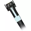 ICY DOCK MB414L-B MCIO 4i SFF-TA-1016 to MCIO 4i SFF-TA-1016 Cable, 0.5 m