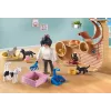 Playset PLAYMOBIL My Life 71744 Cat Café with Figures, playset for children
