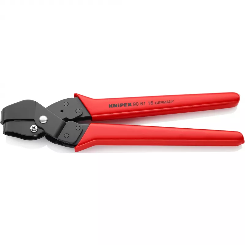 Knipex notching pliers L.250mm Cut-W.16mm Cut-T.32mm w.plastic sleeves