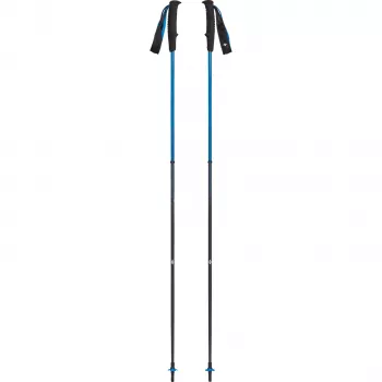 Trekking Poles Distance Carbon, Fitness Device Blue, 1 Pair, 130 cm