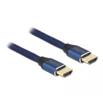 HDMI Cable DeLOCK Ultra High Speed 48 Gbps 8K 60 Hz blue 1 m