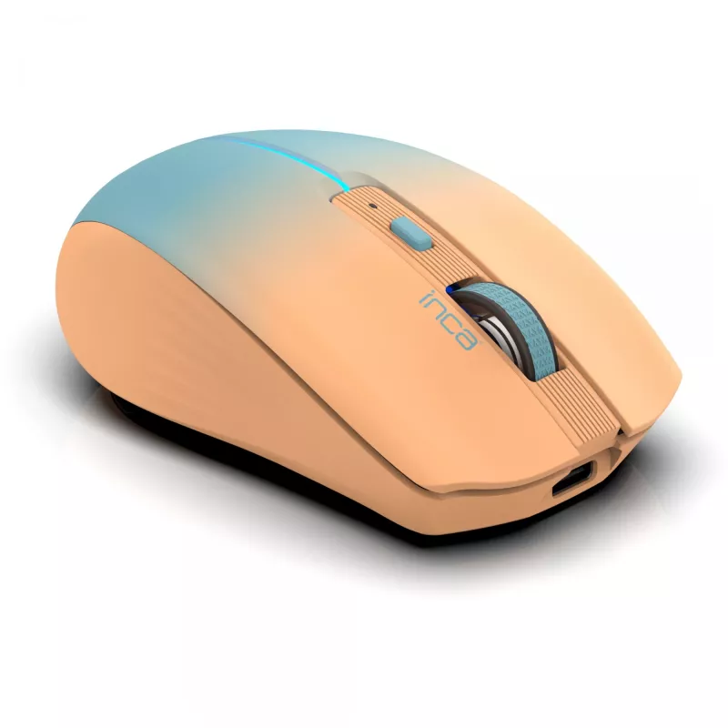Cian Technology GmbH INCA Mouse IWM-511RT Blt+Wrls RGB base colour Orange