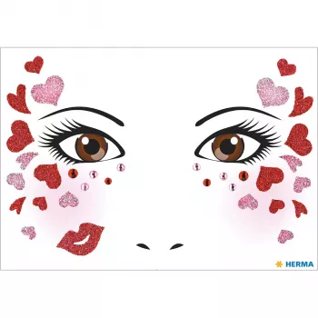 Decorative sticker HERMA 15309 Pink Red 1 pc