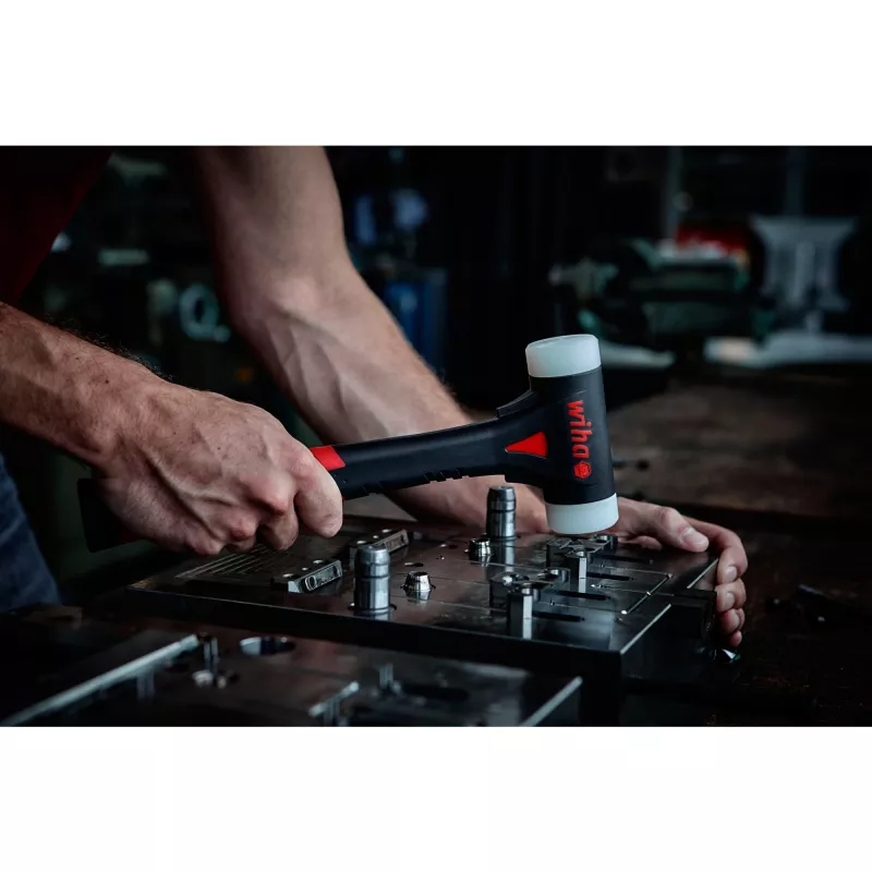 Hammer wiha Soft-face FibreBuzz recoil-free very hard 40 mm head, model 44598