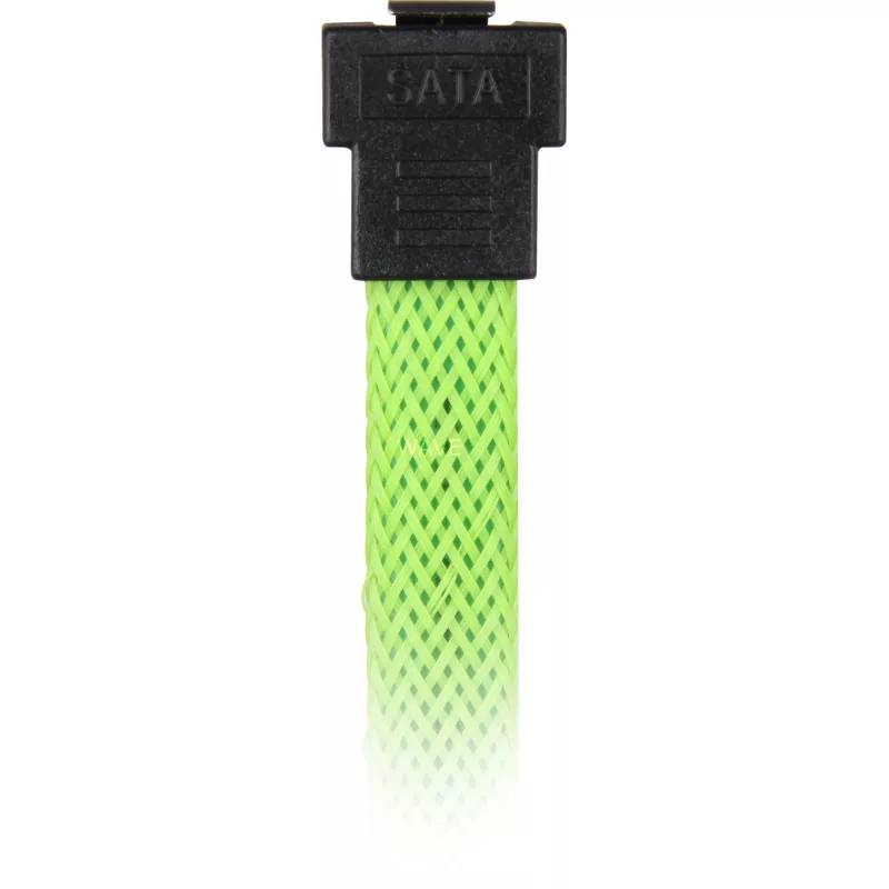 SATA Cable Sharkoon SATA 3 0.45m 7-pin Black Green