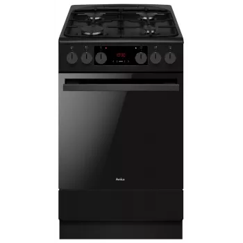 Cooker AMICA 523GEH3.33HZpTsDpAF PIZZA 58682, freestanding cooker, Energy class A