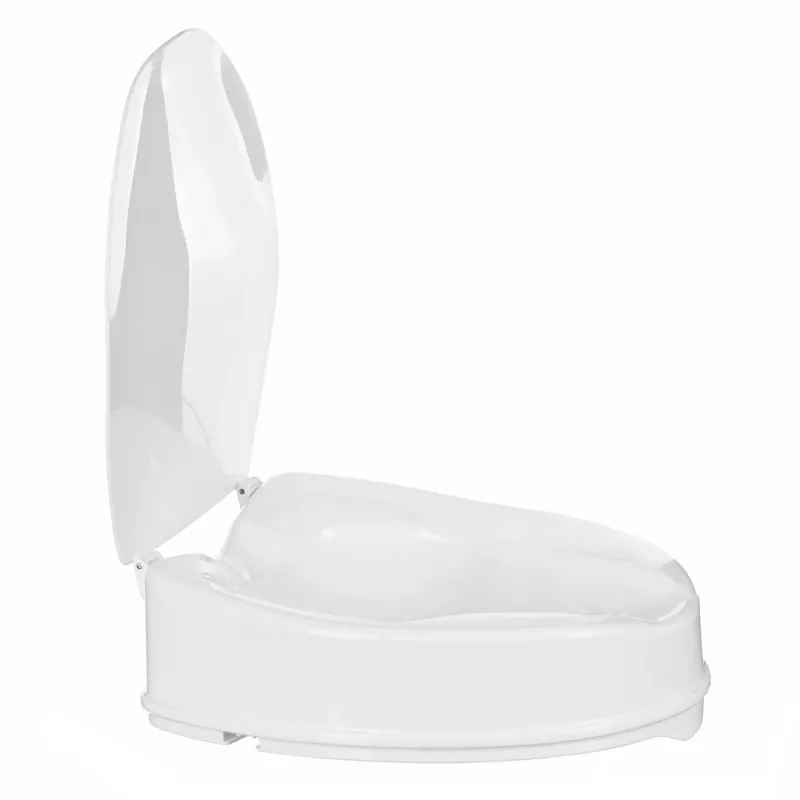 ActionMED NT10AM raised toilet seat with lid, 10 cm