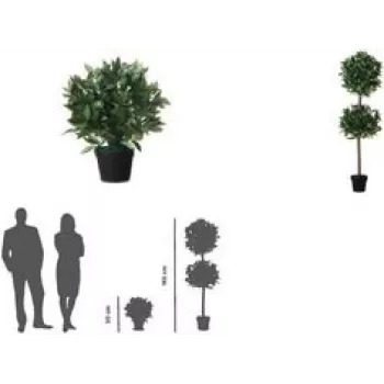 Artificial Bay Laurel Tree 50 cm, Paperflow PALAU50, indoor decorative plant