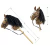 Horse on a stick Hobby Horse Dark Brown