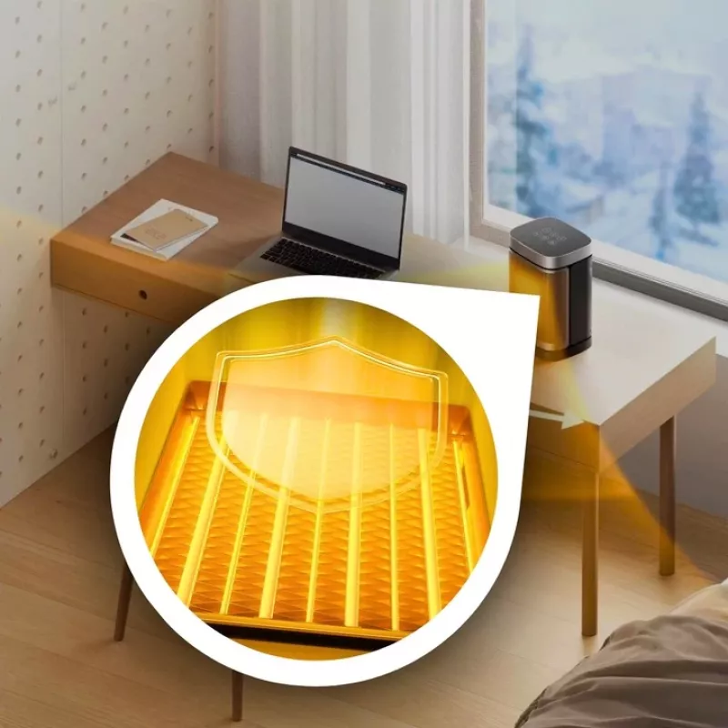 Extralink Ceramic Electric Tower Heater 1500W LED Remote