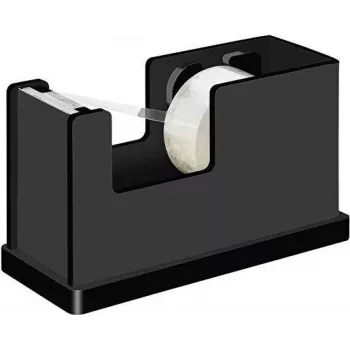 Tape dispenser Wedo 63 9001 Acrylic Black