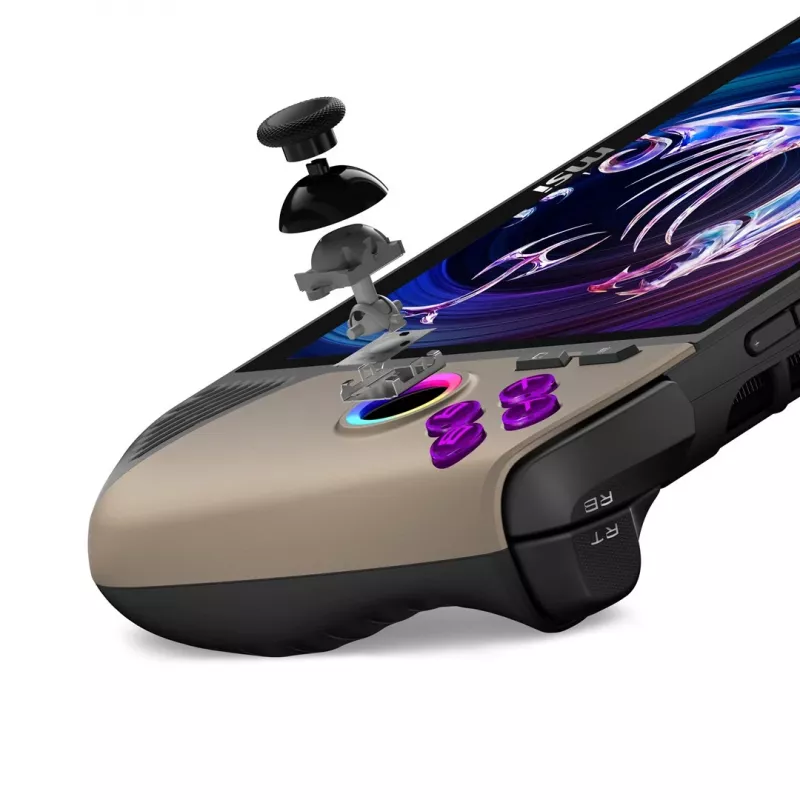 MSI Claw 8 AI+ A2VM-037PL portable game console 20.3 cm (8) 1 TB Touchscreen Wi-Fi Beige