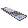 Mechanical-style full-size keyboard LogicKeyboard LKB-PT-TPC, USB + Bluetooth, QWERTZ German, Black