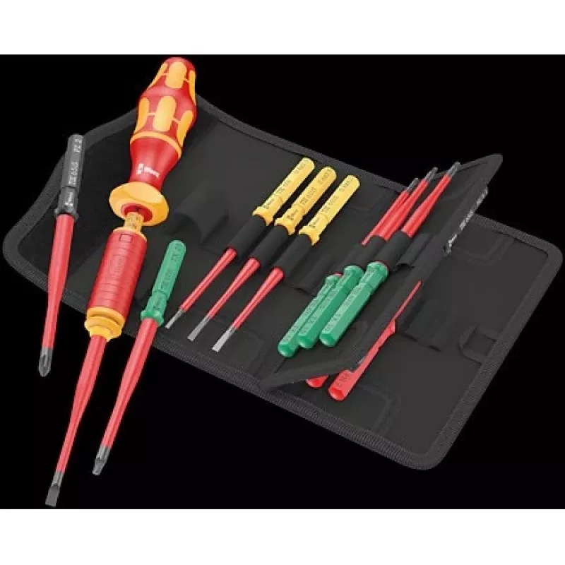 Wera 05006605001 Kraftform Kompakt VDE 15 torque screwdriver set