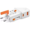 Travel charger 25W Worl d Travel 25W USB-C + A