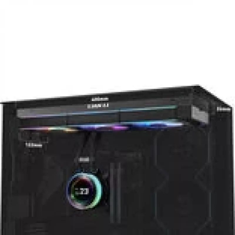 Lian Li GA II Hydroshift II LCD-C 360CL Processor All-in-one liquid cooler 12 cm Black 1 pc(s)